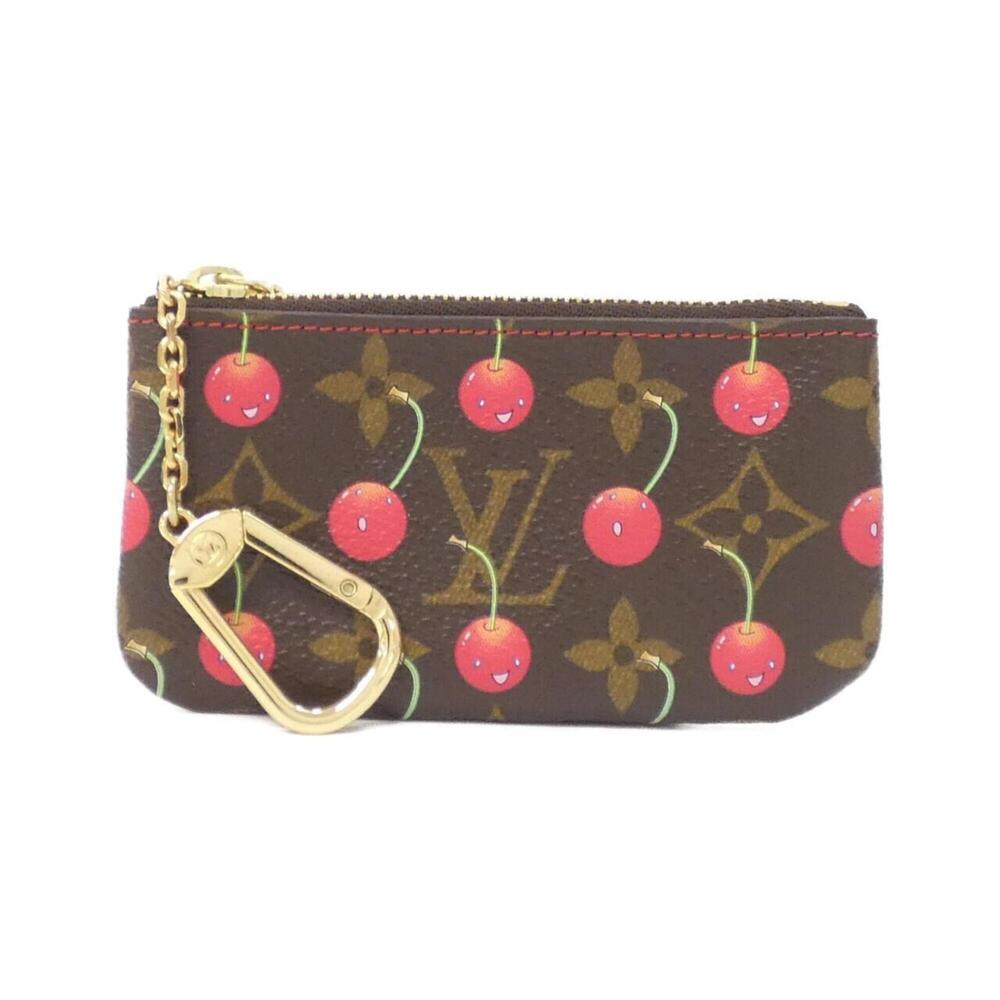 Louis Vuitton Monogram Cherry Pochette Cle M95042 Coin & Key Case